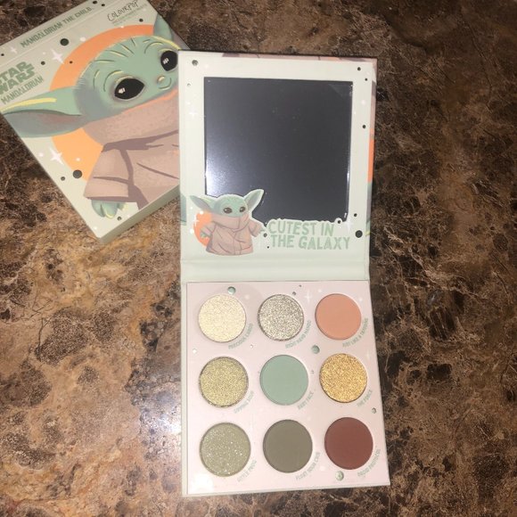 🔥2/$40🔥 BNIB Colourpop THE CHILD Mandalorian Palette 👽 - Picture 1 of 8